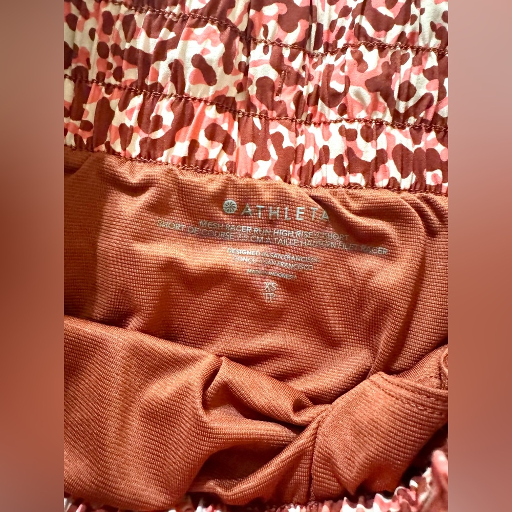 Athleta Mesh Racer Run High Rise 3" Short ☀️ - Picture 5 of 9